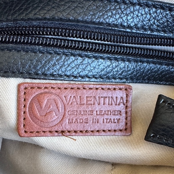 Valentina Black and Tan Crossbody Bag - Picture 7 of 16